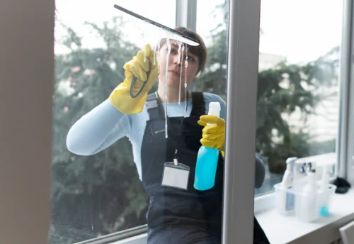 Nettoyage de vitres intérieures et extérieures à Montilly